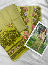 1037 Unstitched Casual Cotton Suit