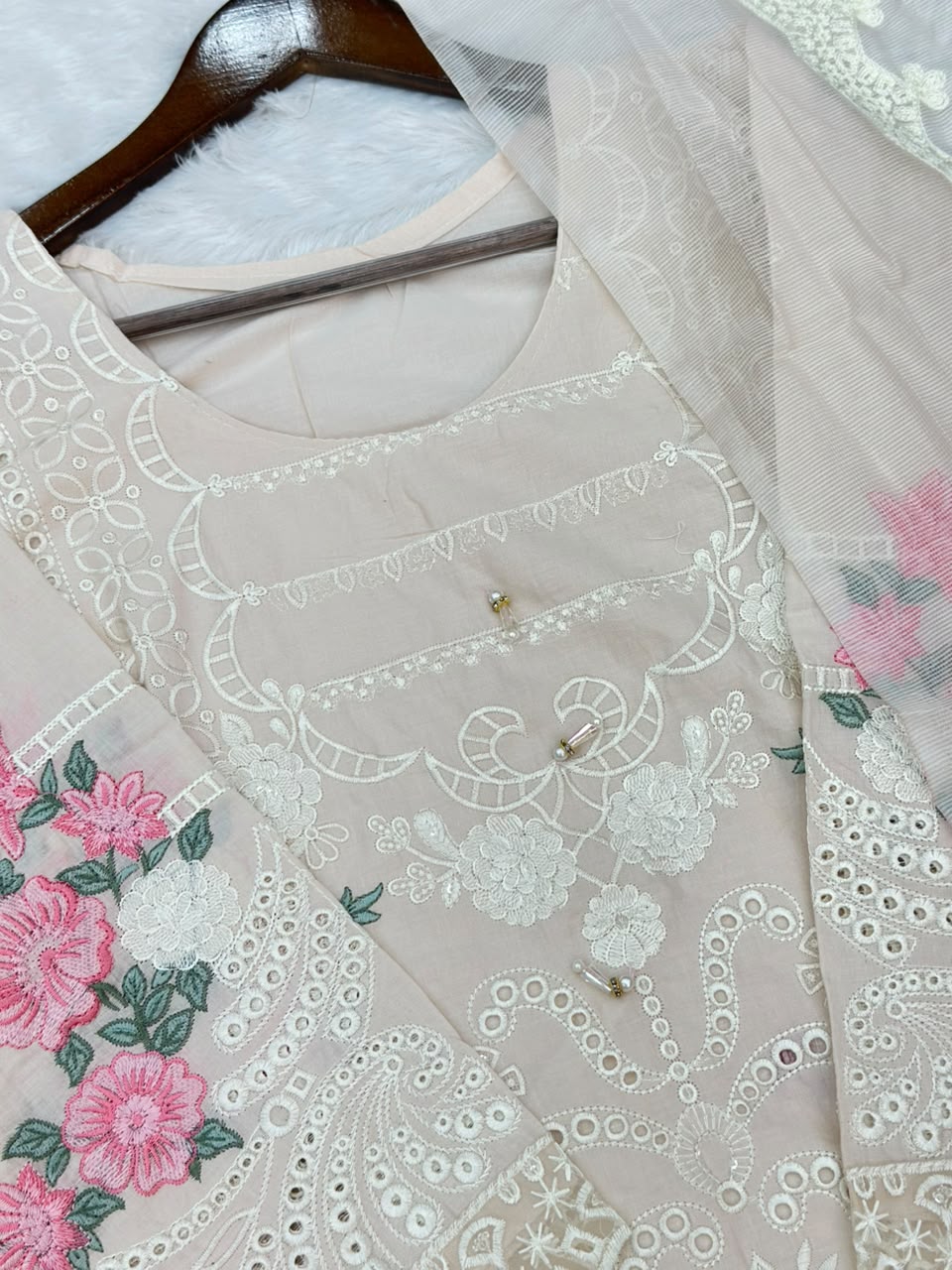 719 Pakistani Heavy Lawn Suit