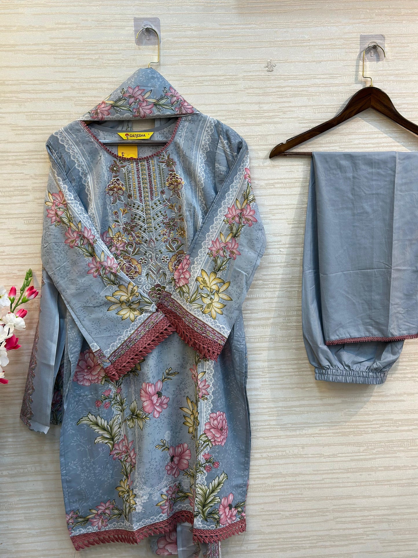 426 Jade Pakistani Embroidery Suit