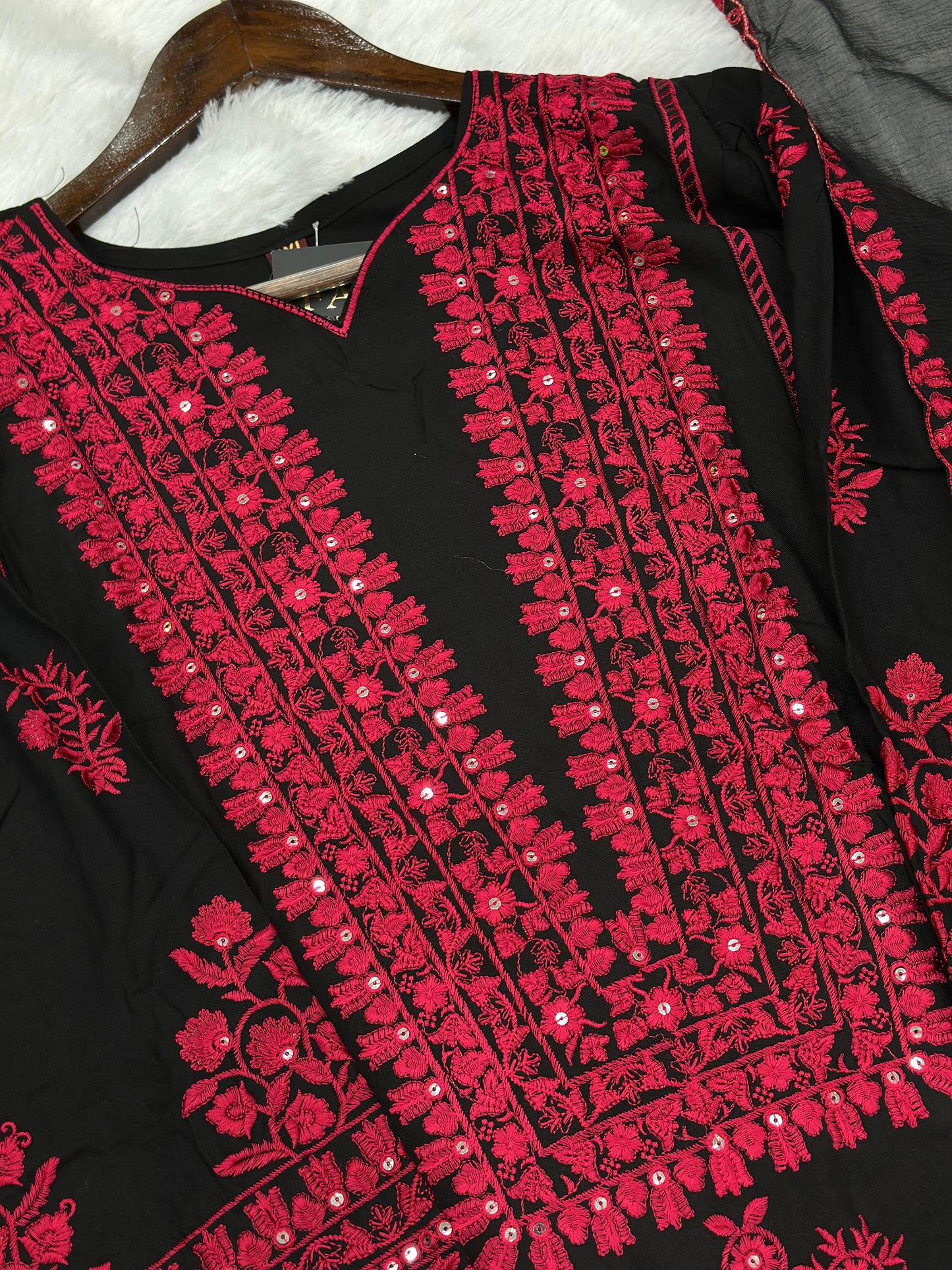 797 Readymade Pakistani Palazzo Coord-Set