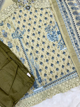 1224 Pakistani Embroidered Suit