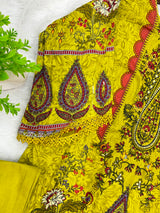 1221 Pakistani Embroidered Suit