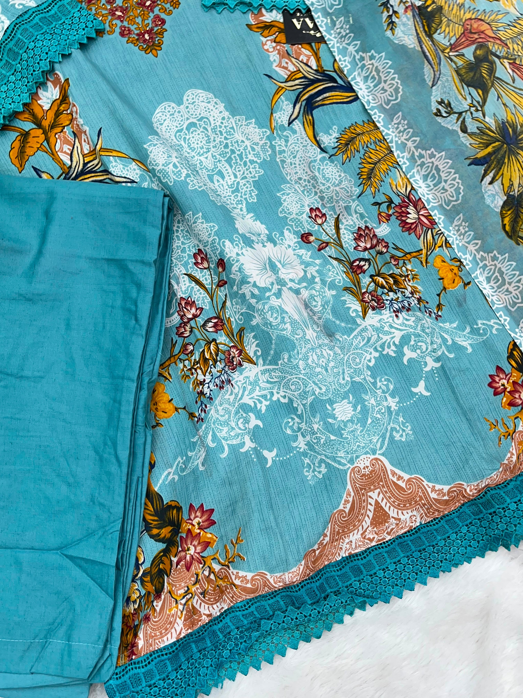 1265 Pakistani Printed Suit