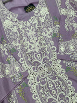 677 Pakistani Lawn Farshi Suit