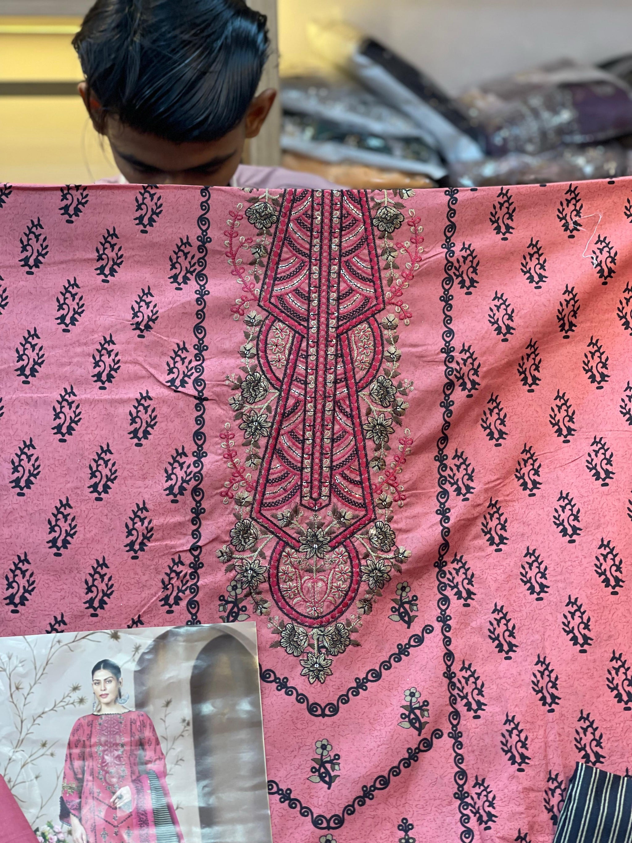 493 Ruhani Pakistani Unstitched Suit