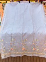 1453 Pakistani Unstitched Partywear - Aqua