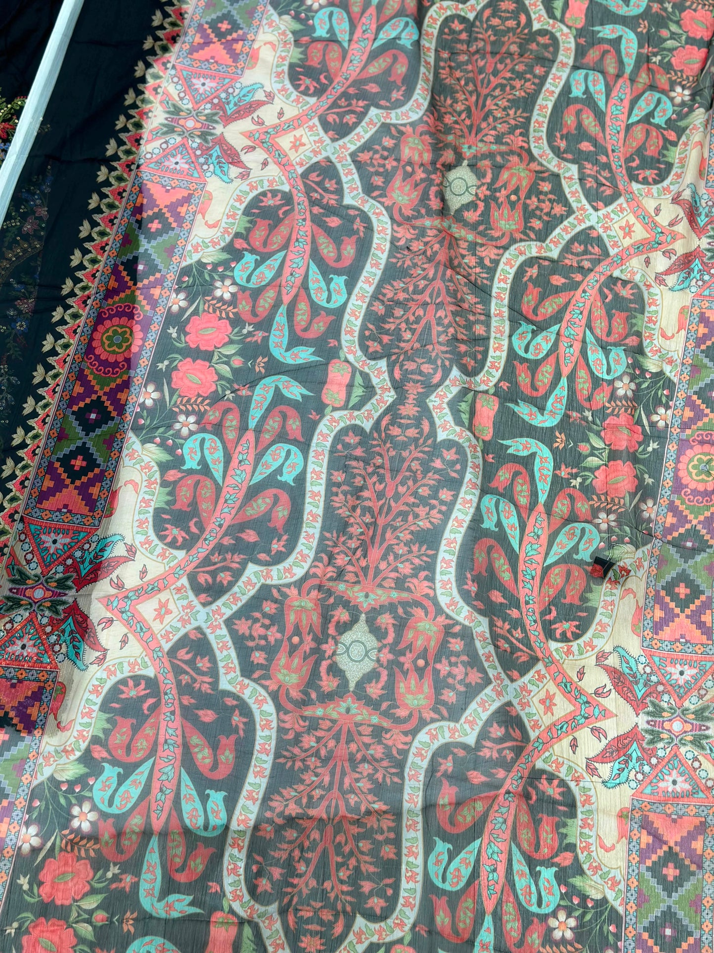 976 Unstitched Maria-B Lawn Suit