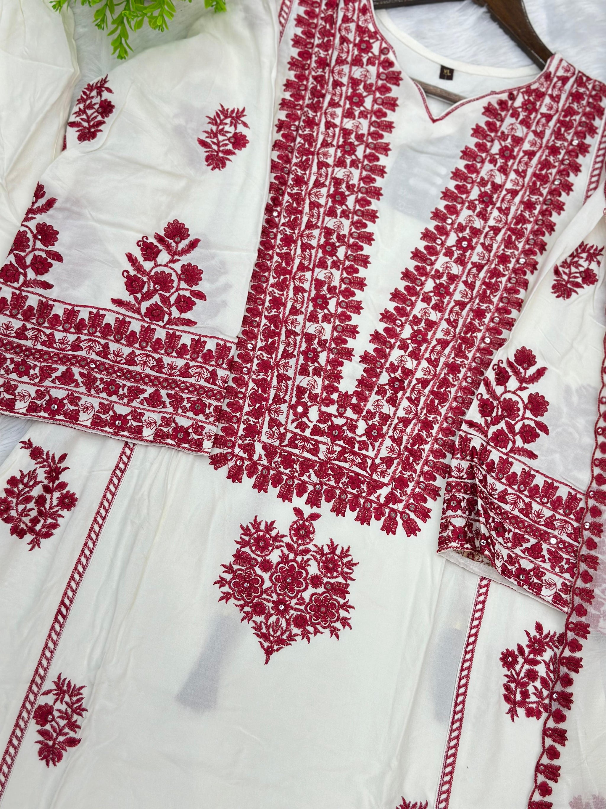 799 Readymade Pakistani Palazzo Coord-Set
