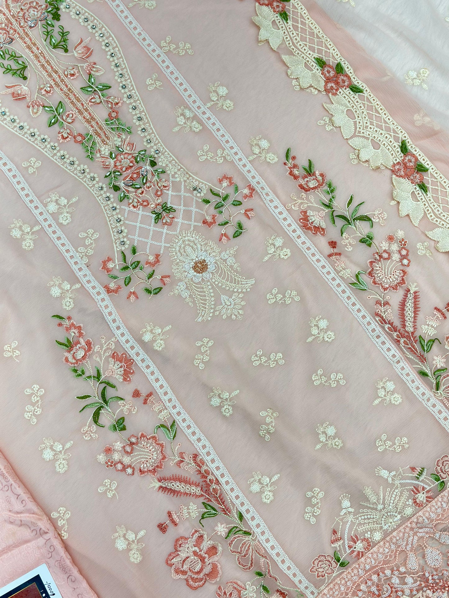 875 Semi-Stitch OG Zainab Fazlani Riwayat Formal Chiffon Collection