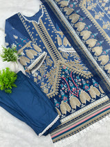 1069 Pakistani Printed Suit