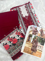 1039 Unstitched Casual Cotton Suit