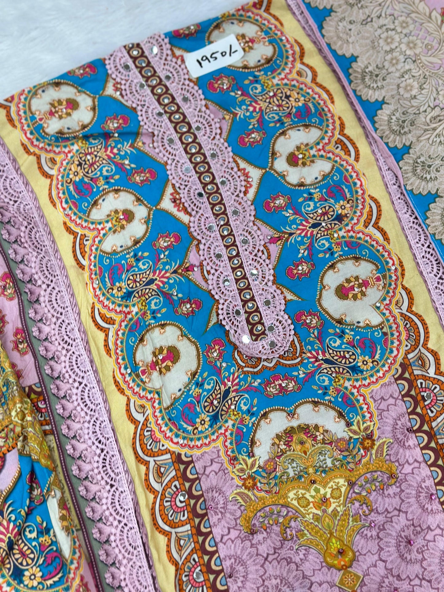 973 Unstitched Pakistani Suit