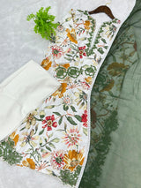 819 Readymade Pakistani Printed Coord-Set