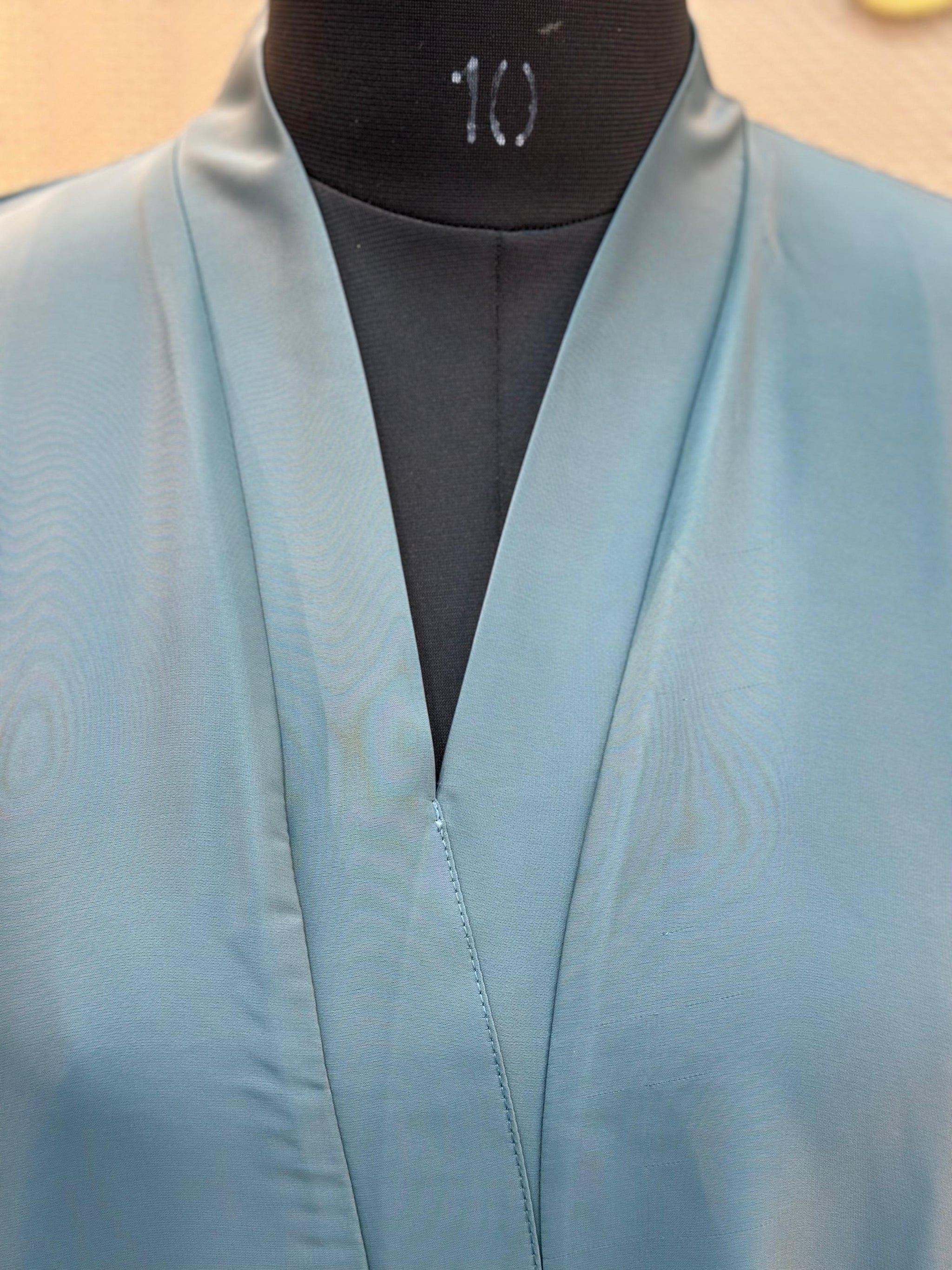 650 The Premium Abaya - Dusty Teal