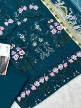 989 Unstitched Ombré Lawn Suit