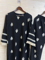 906 Modest Long Coord-Set - Black