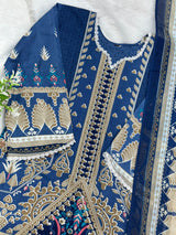 1069 Pakistani Printed Suit