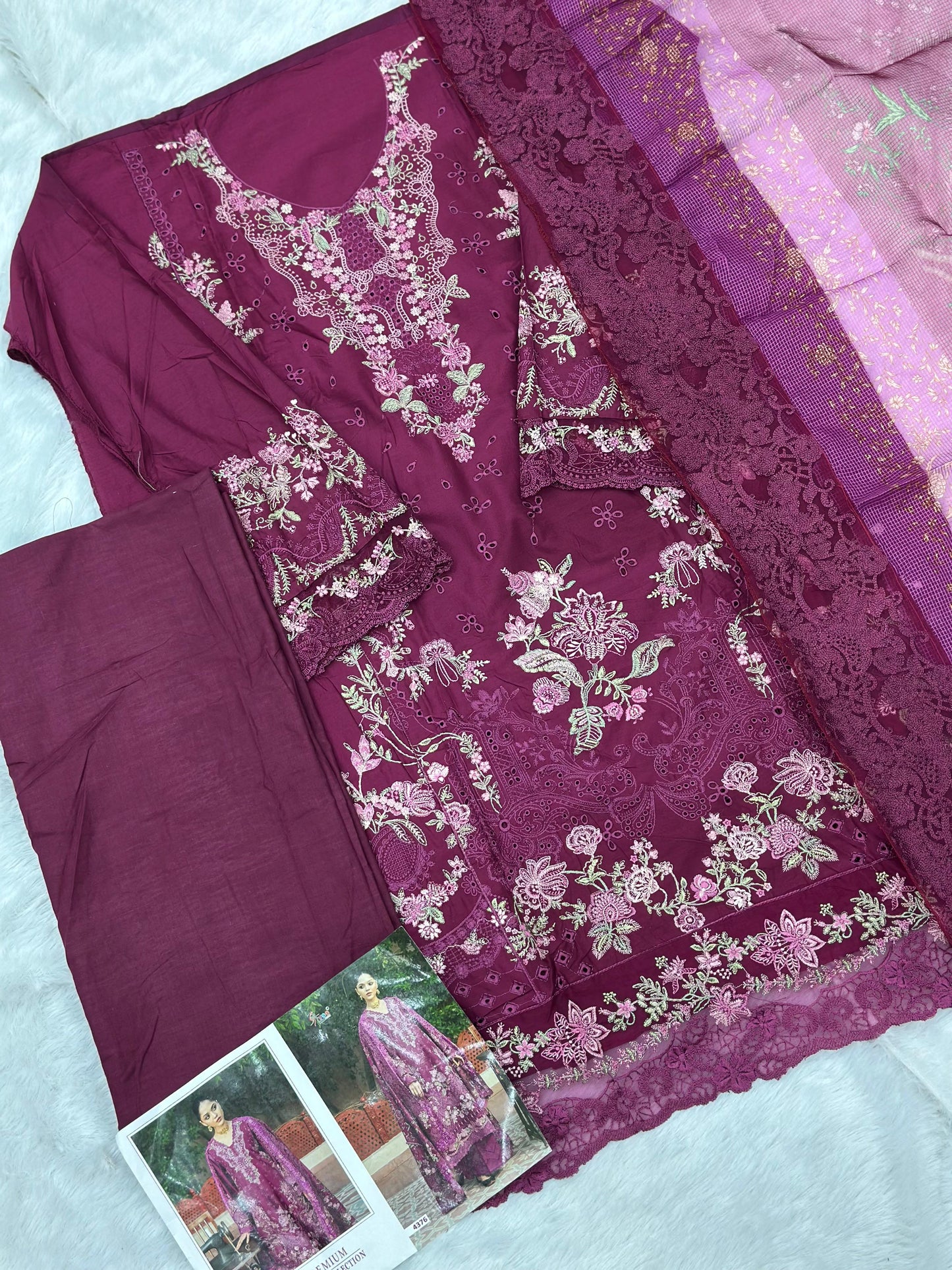 868 Kahf Premium Pakistani Unstitched Party-wear Suit