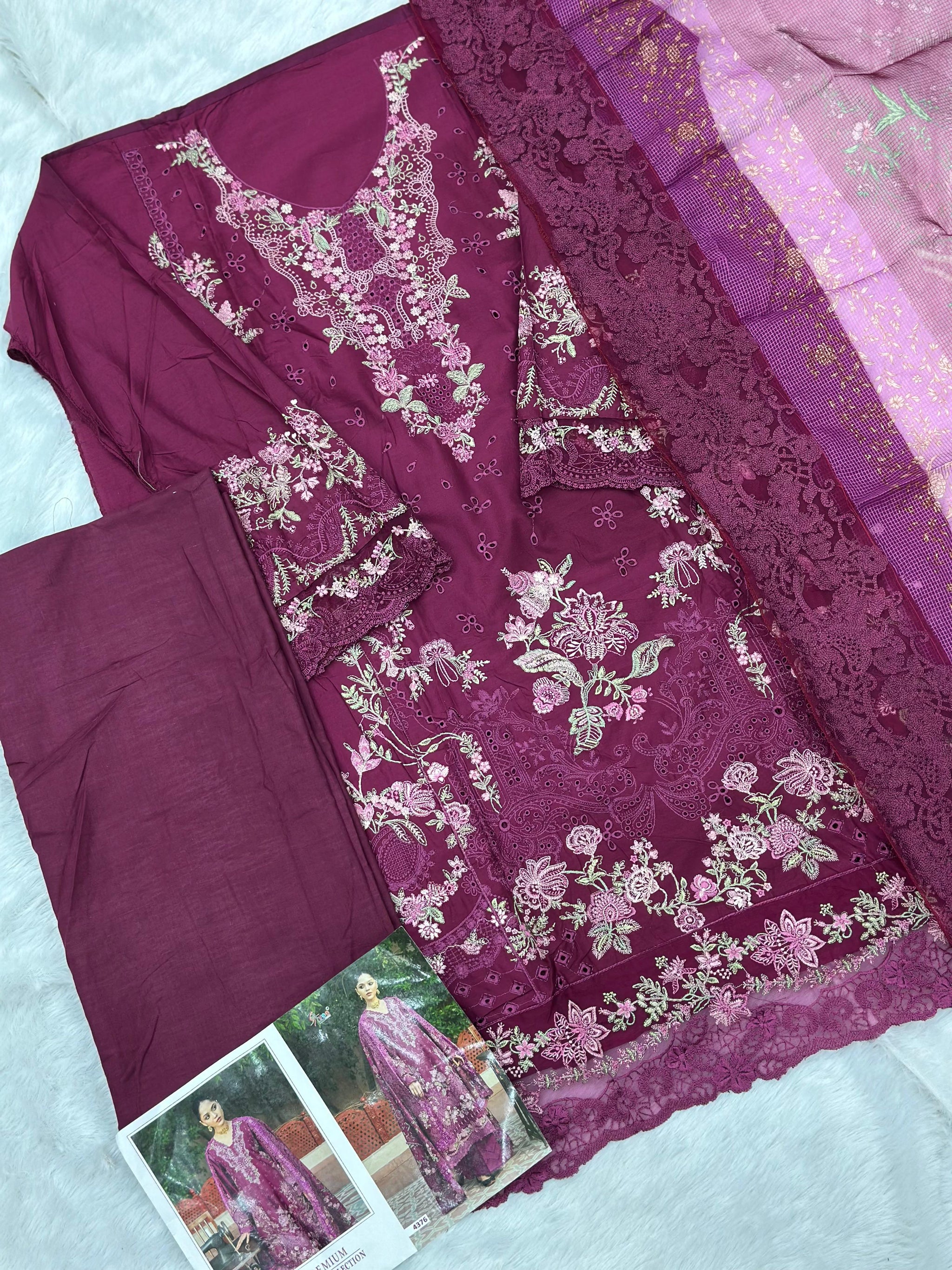 868 Kahf Premium Pakistani Unstitched Party-wear Suit