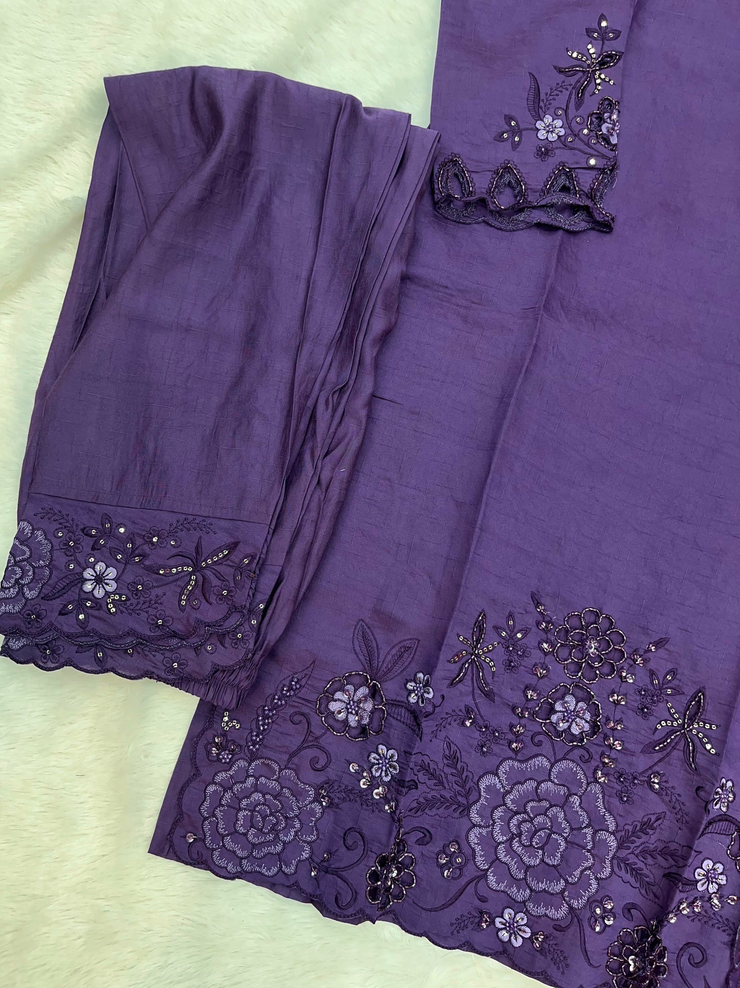 1148 Premium Pakistani Partywear - Purple