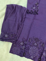 1148 Premium Pakistani Partywear - Purple
