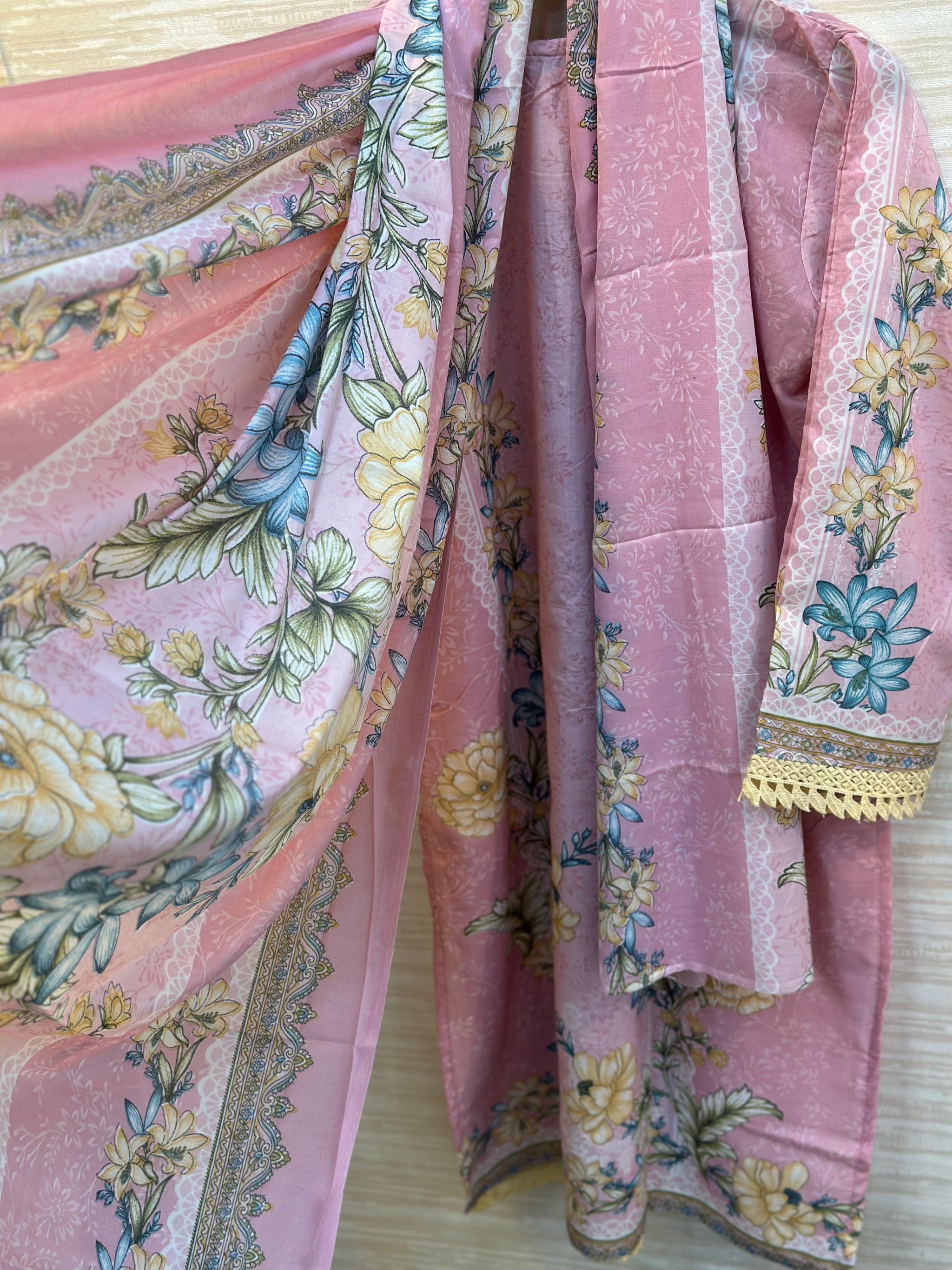 425 Jade Pakistani Embroidery Suit