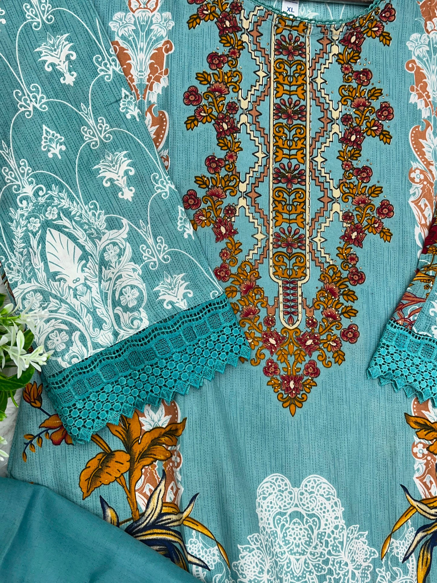 1265 Pakistani Printed Suit