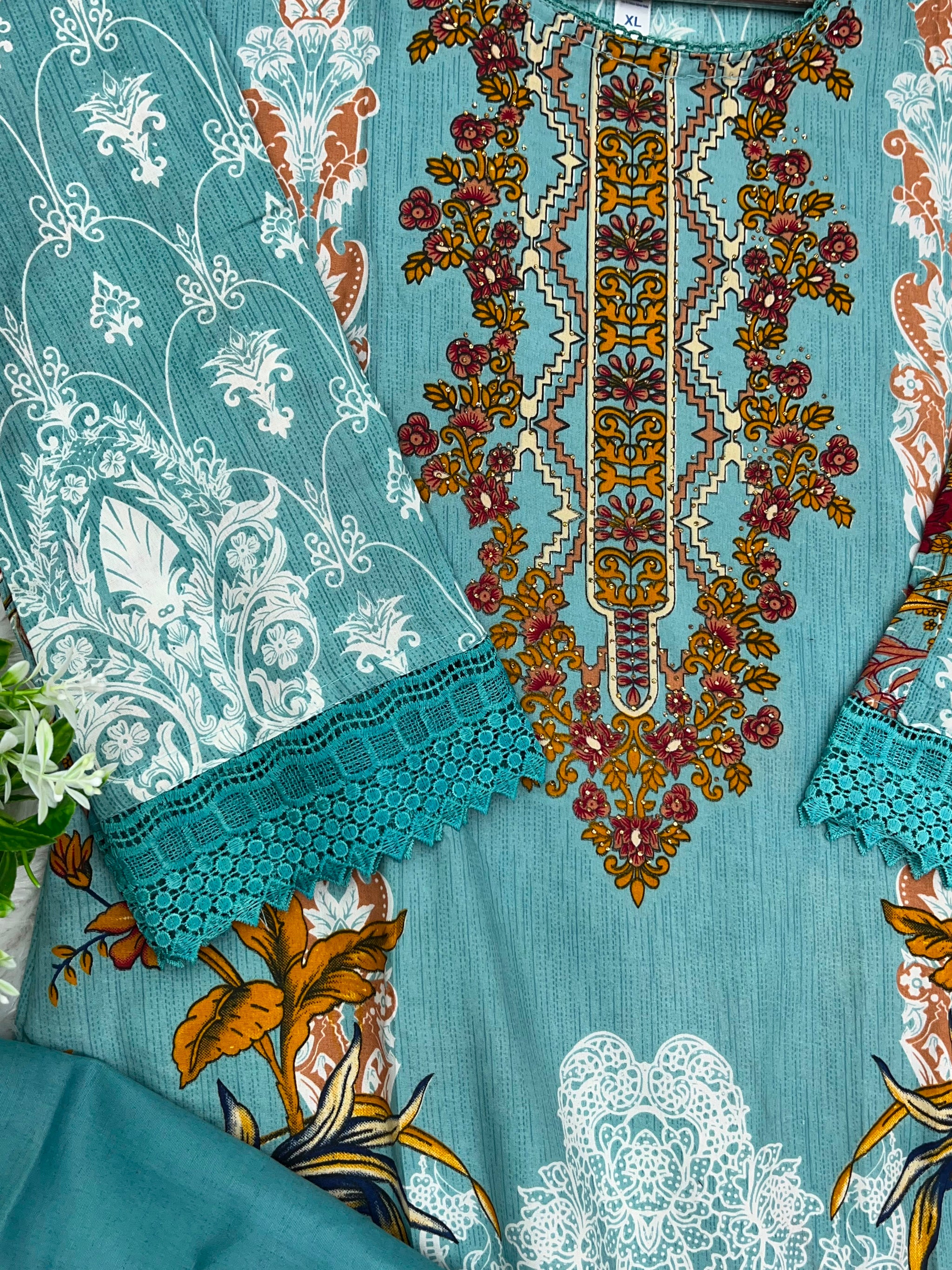 1265 Pakistani Printed Suit