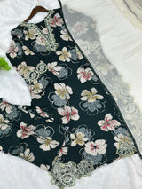 814 Readymade Pakistani Printed Coord-Set