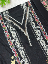 986 Unstitched Casual Lawn Suit