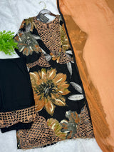 790 Readymade Pakistani Printed Coord-Set