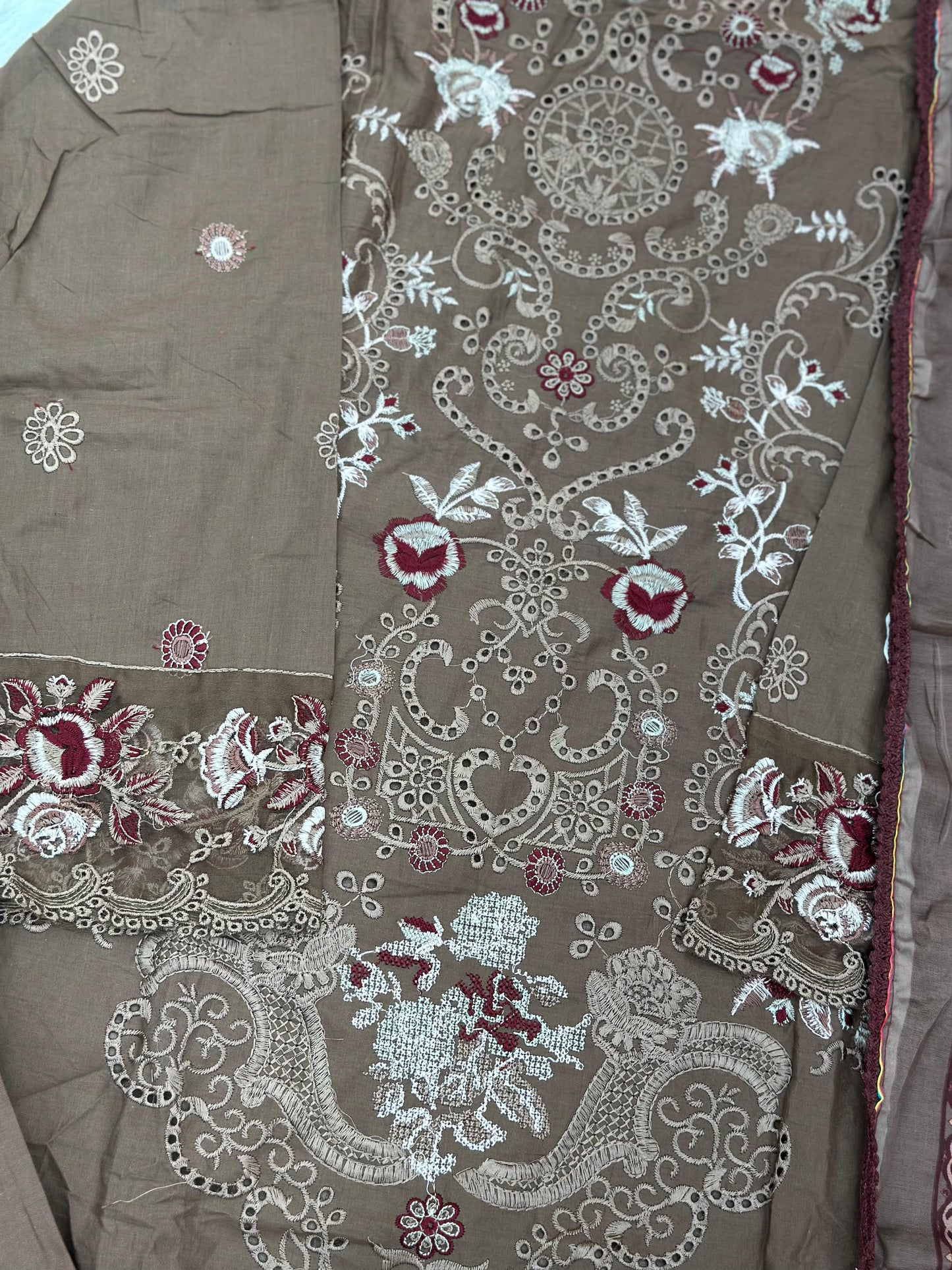 761 Elan Readymade Pakistani Chikankari Suit