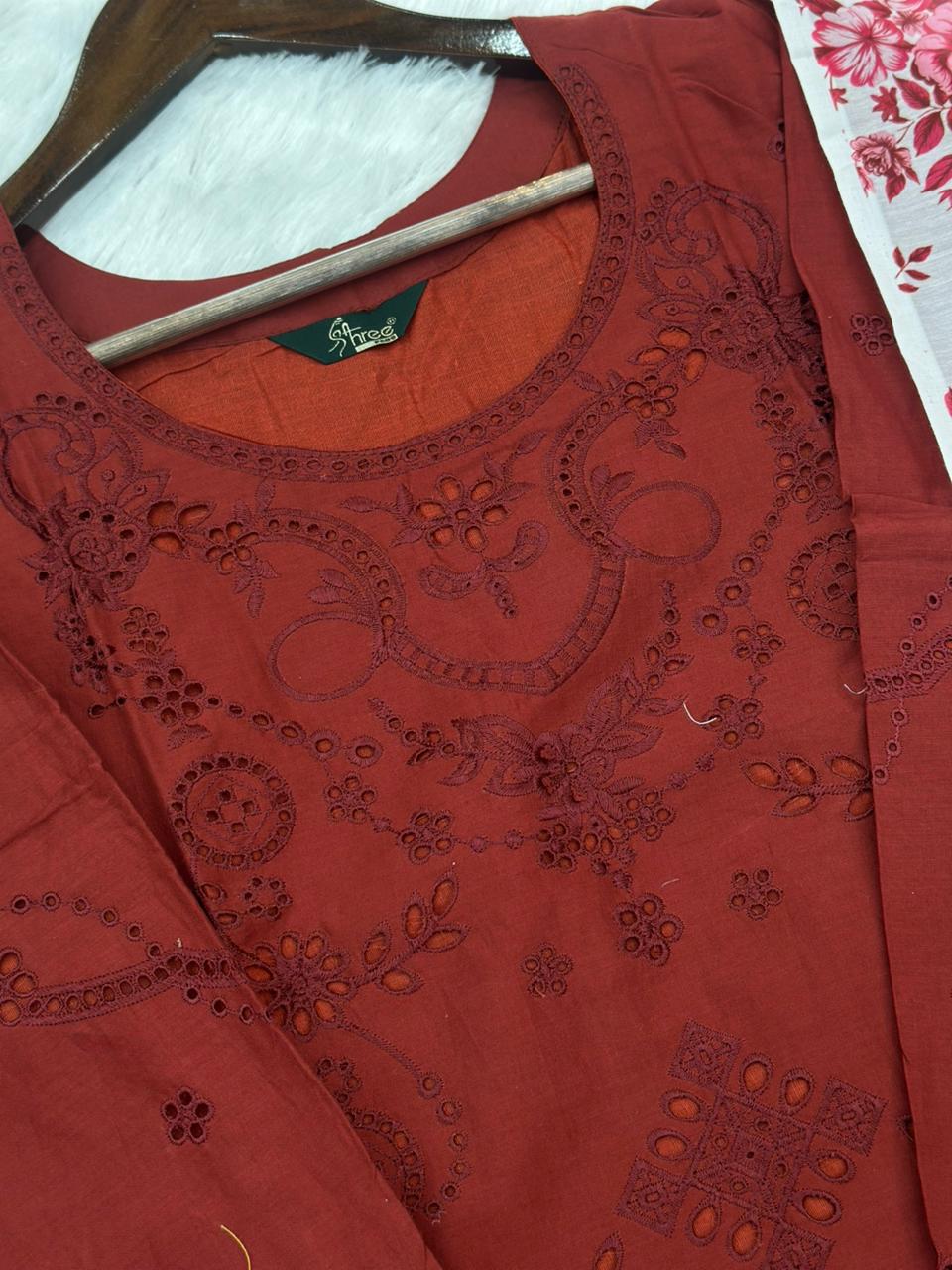 766 Readymade Pakistani Chikankari Suit