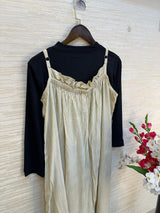 895 Floral Flare Coord Set - Cream