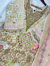 933 Pakistani Embroidered Suit
