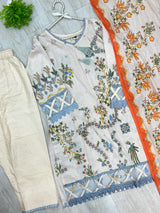 1502 Pakistani Embroidered Suit