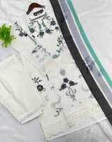 832 Pakistani Lawn Cotton Suit