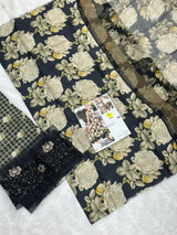 882Unstitched OG Maria.B Mprints 3pc lawn suit
