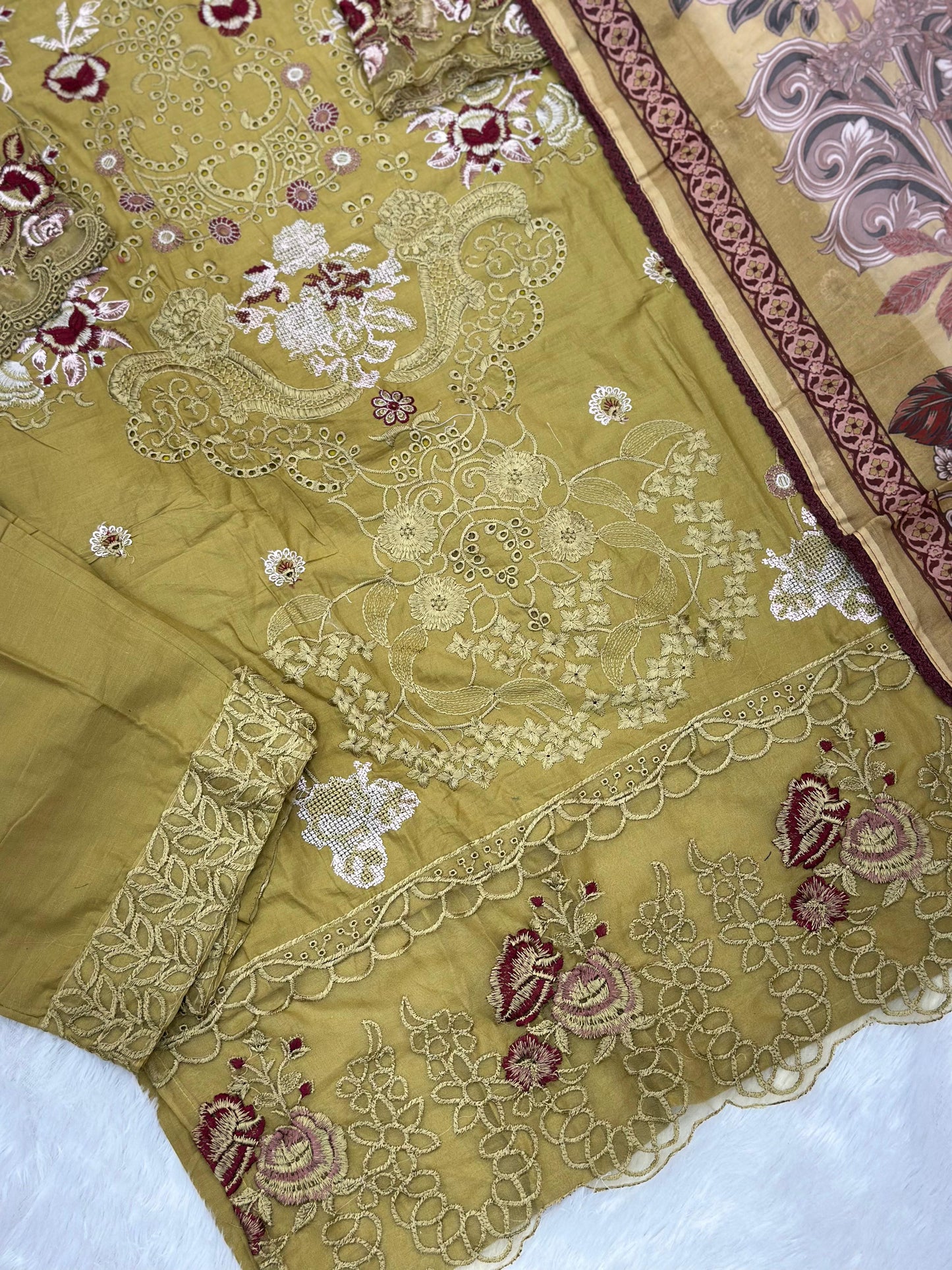 759 Elan Readymade Pakistani Chikankari Suit