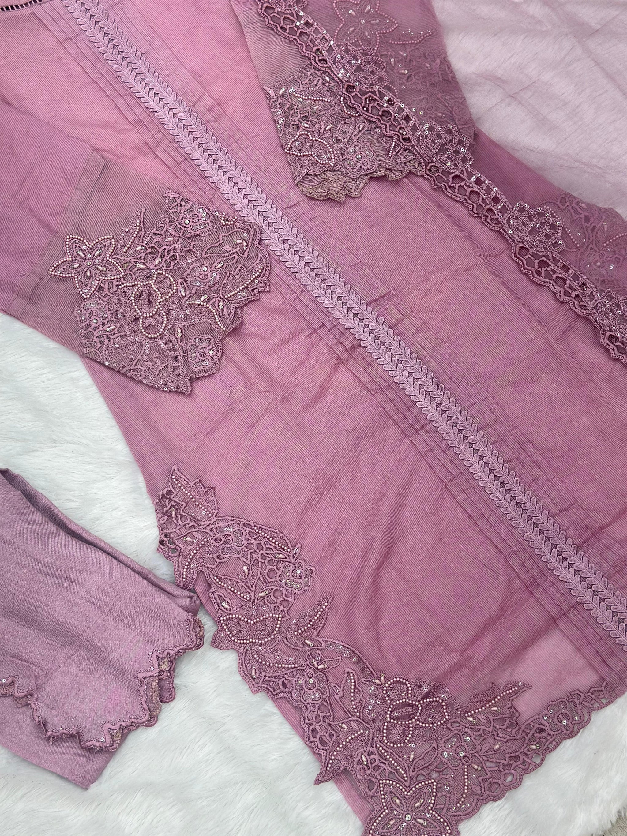 624 Premium Pakistani Party Wear - Pink