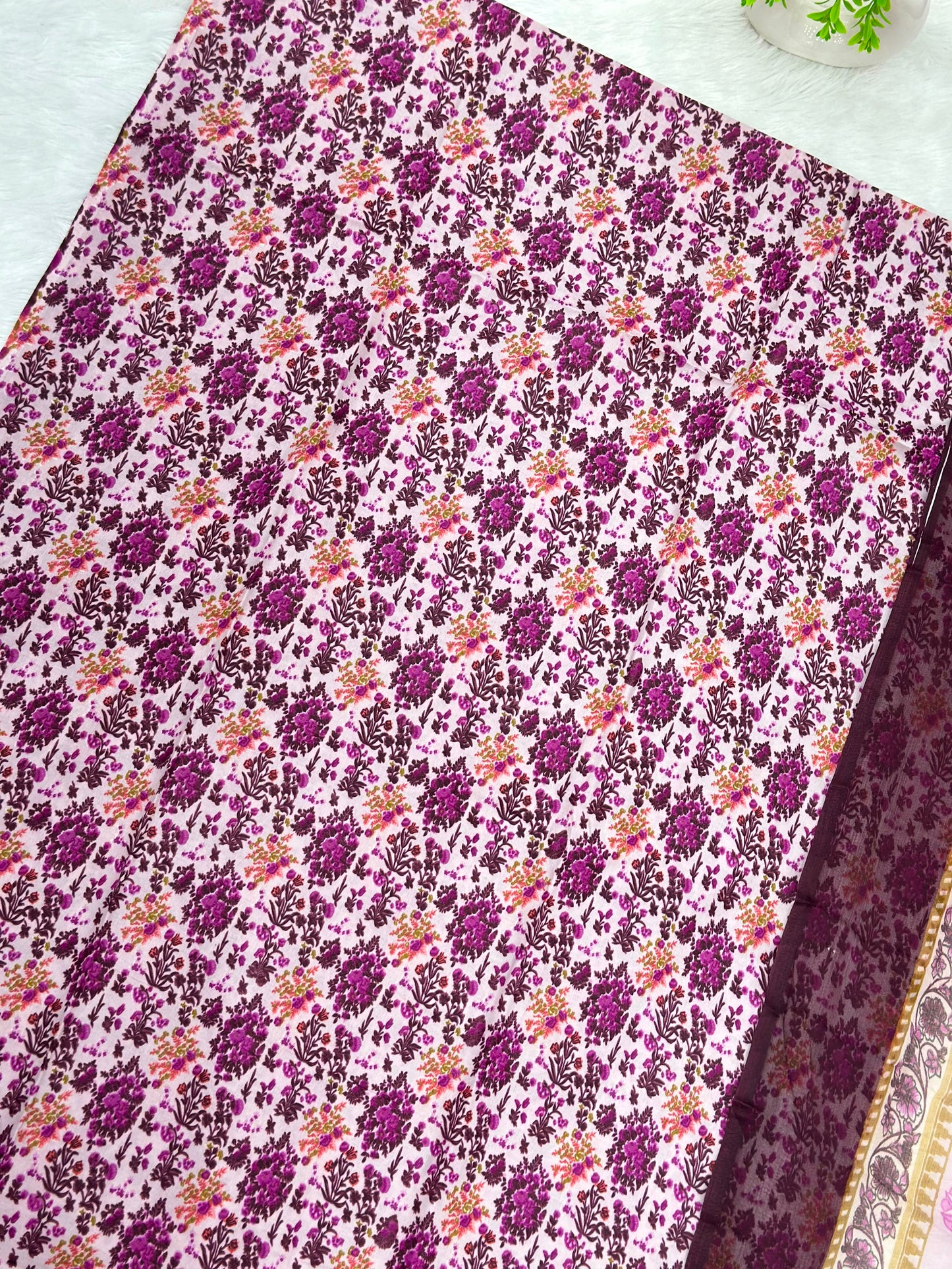 985 Unstitched Casual Lawn Suit