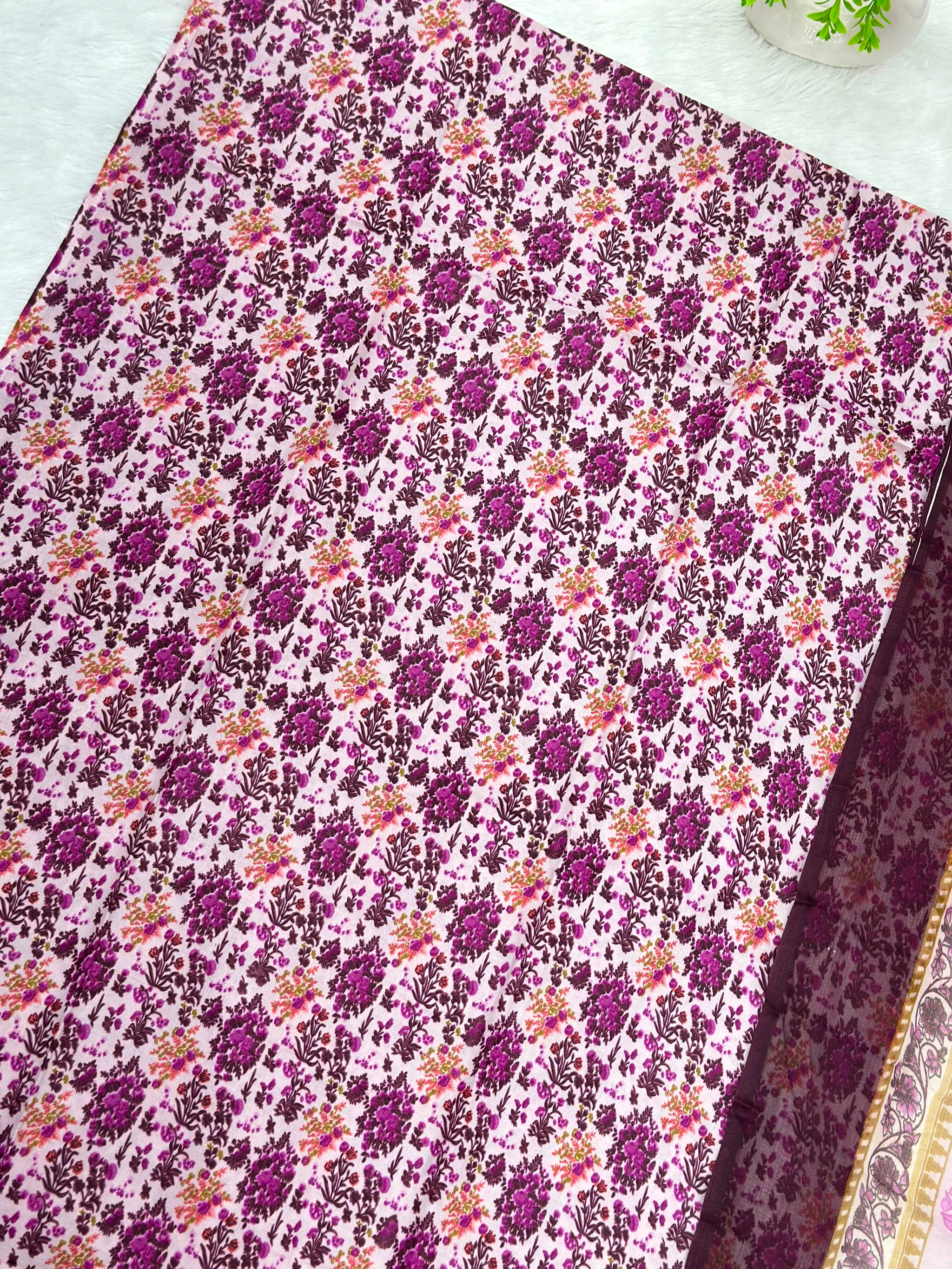 985 Unstitched Casual Lawn Suit