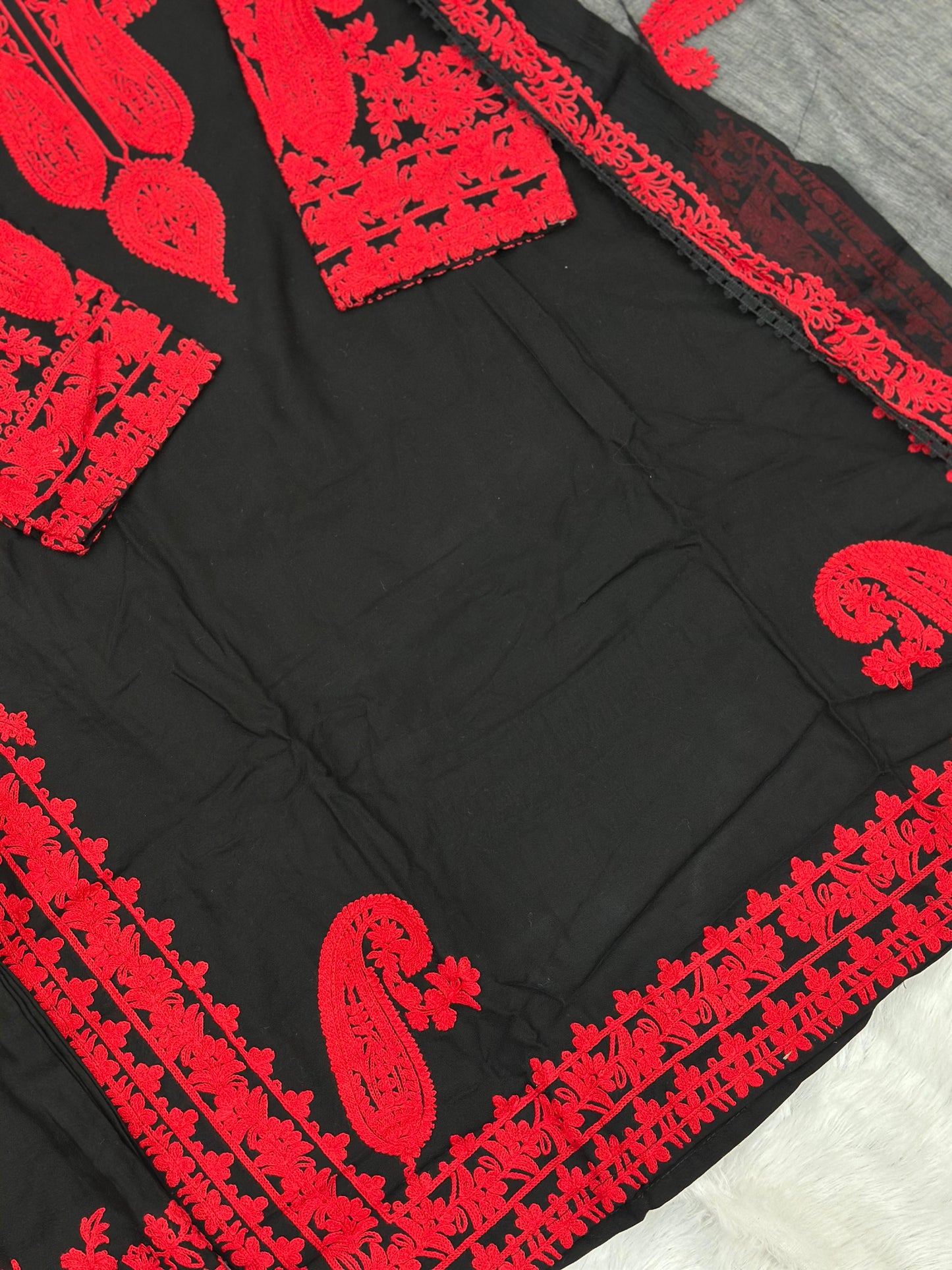 807 Readymade Pakistani 3pc Palazzo Coord-Set