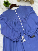 690 Casual Top - Misti Blue