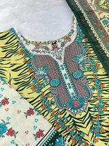 1074 Pakistani Printed Suit