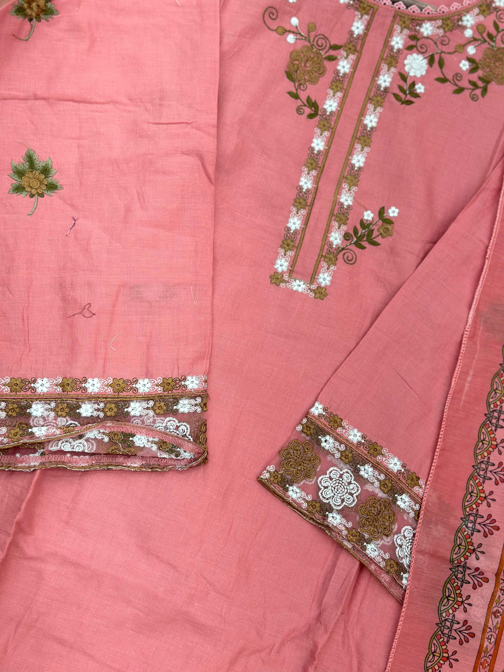 769 Readymade Pakistani Embroidered Suit