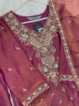 1426 Heavy Pakistani Partywear - Pink