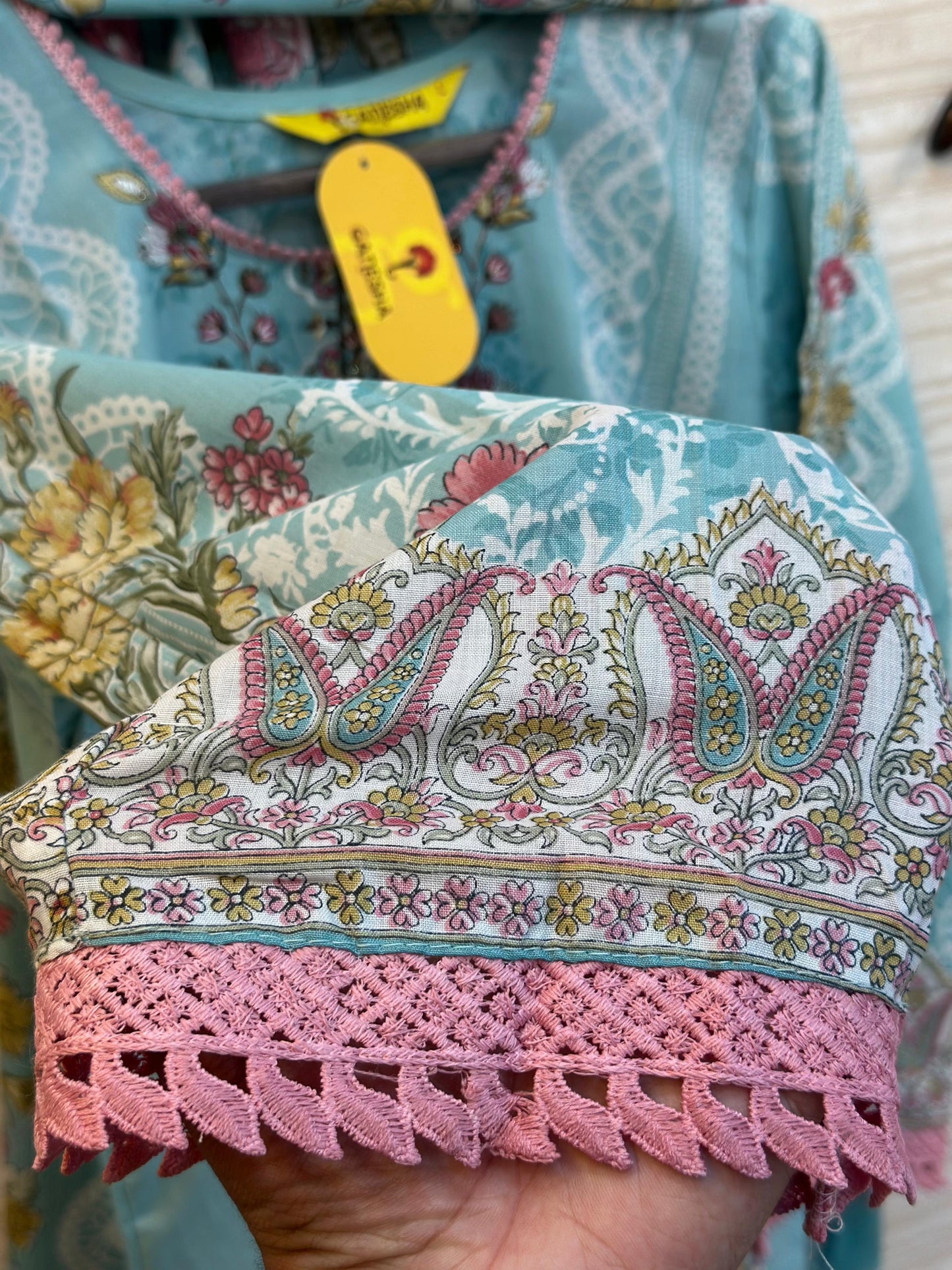424 Jade Pakistani Embroidery Suit