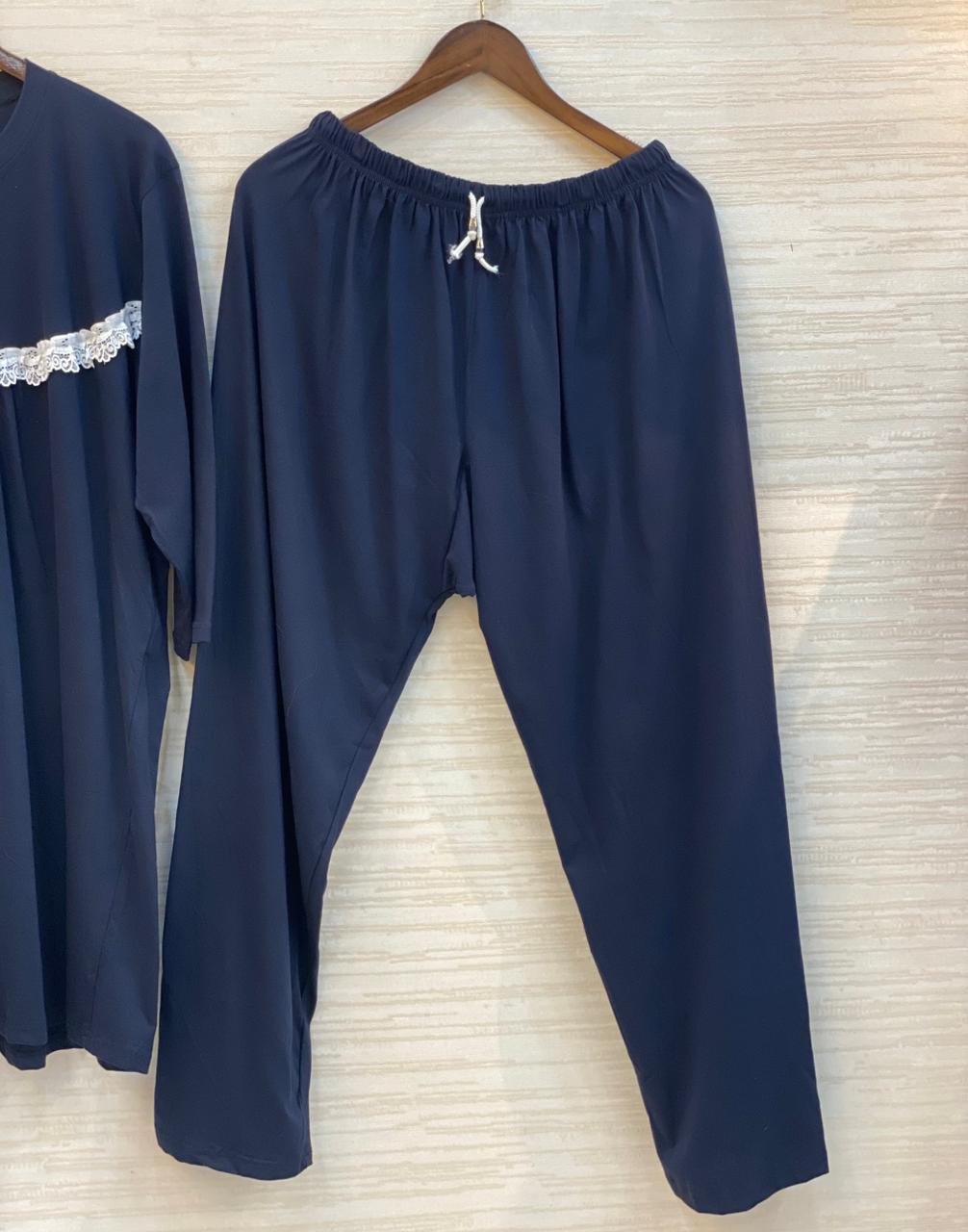 577 The Bow Night wear -  dark blue