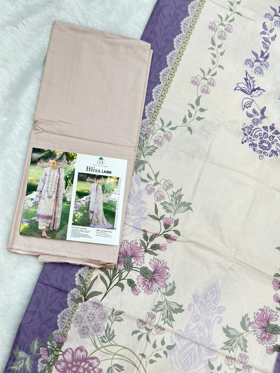 881 Unstitched OG JADE Urbane Digital Lawn Prints Suit